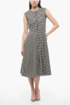 Woolrich Checkered Sleeveless Shirt Dress