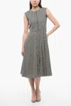 Woolrich Checkered Sleeveless Shirt Dress In Multi