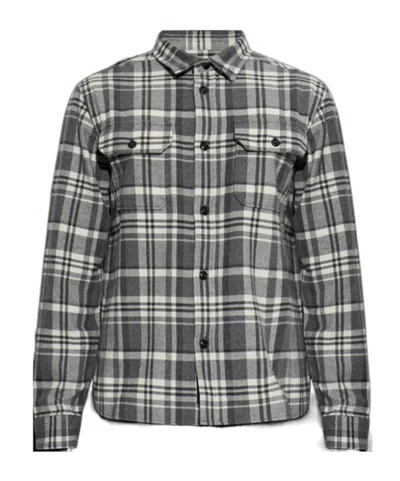Woolrich Check-pattern Flap-pocket Shirt In Multi