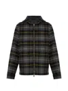 Woolrich Check-pattern Hooded Jacket In Multi
