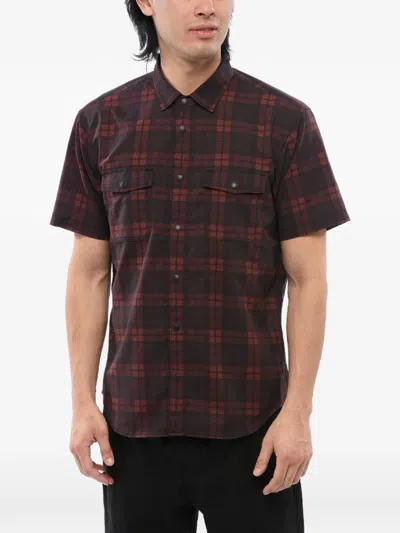 Woolrich Check-pattern Short-sleeve Shirt In Multi