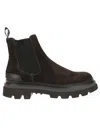 Woolrich New City Chelsea Ankle Boots In Brown