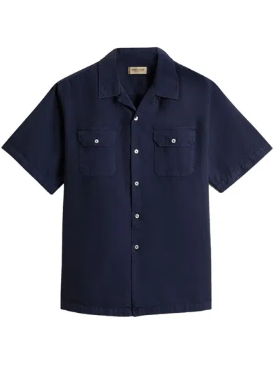 Woolrich Hemd Mit Brusttasche In Blau