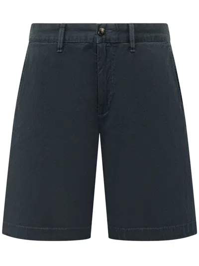 Woolrich Chino Shorts With Pocket In Mini Fit In Blue