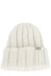 Woolrich Chunky Beanie In Neutral