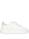 Woolrich Chunky Court Platform Sneakers In White