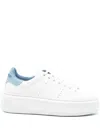 Woolrich White Classic Court Sneakers In White