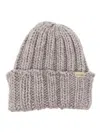 Woolrich Chunky-knit Beanie In Grey