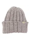 Woolrich Chunky-knit Beanie In Grey