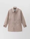 Woolrich Beige Giacca City Carcoat
