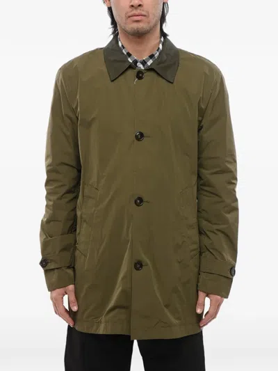Woolrich City Coach Jacket In Green