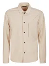 Woolrich City Overshirt Jacket Sand In Beige