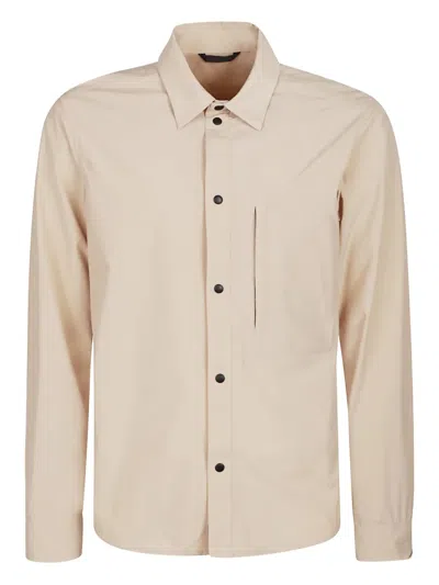 Woolrich City Overshirt In Neutrals