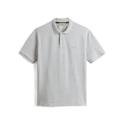 Woolrich Classic American Polo Shirt - Large In Lt Grey Melange