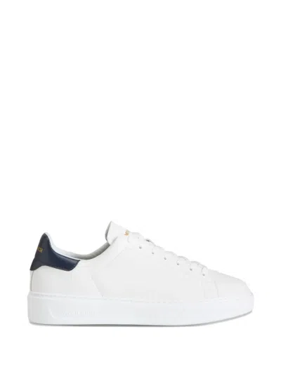 Woolrich Classic Court Lace-up Sneakers In White