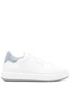 Woolrich Sneakers Leather Rubber Sole In White