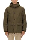 Woolrich "cloud Arctic" Parka In Green
