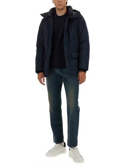 Woolrich "cloud Arctic" Parka In Blue
