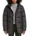 Woolrich Cloud Davis Down Parka In Black