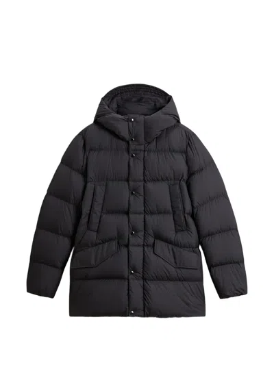 Woolrich Wattierte Cloud Davis Jacke In Animal Print