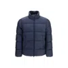 Woolrich Cloud Eagle Padded Jacket In Blue