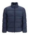 Woolrich Cloud Eagle Padded Jacket In Blue