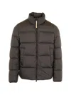Woolrich Cloud Microfiber Down Jacket In Black