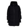 Woolrich Cloud Madison Coat In Black