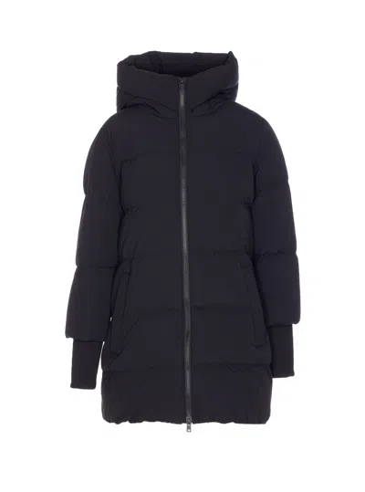 Woolrich Cloud Madison Coat In Black