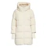 Woolrich Cloud Madison Down Jacket In Neutral