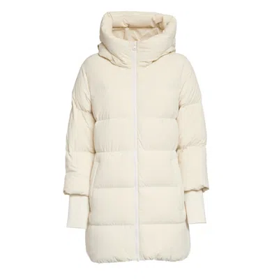Woolrich Cloud Madison Coat In Neutral