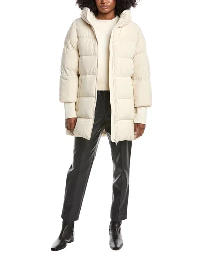 Woolrich Cloud Madison Down Coat In White