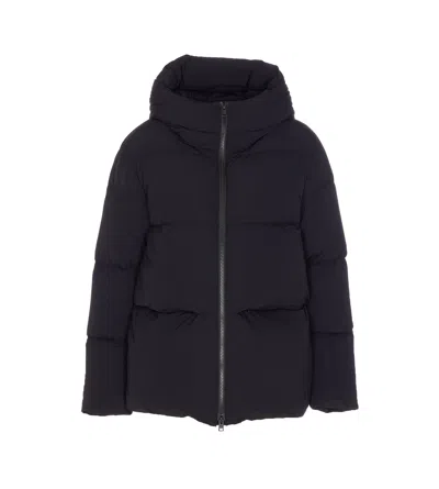 Woolrich Cloud Madison Down Jacket In Black