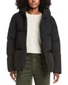 Woolrich Cloud Madison Down Jacket In Black