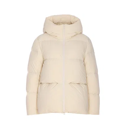 Woolrich Cloud Madison Down Jacket In Neutral