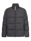 Woolrich Cloud Microfiber Down Jacket In Black