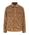 Woolrich Corduroy Quilted Chest Pockets Long Sleeves