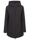 Woolrich New Firth Down Parka In Black
