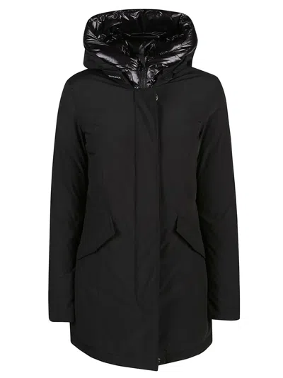 Woolrich Coat In Black