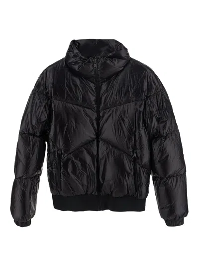Woolrich Kids' Coat Black In Negro