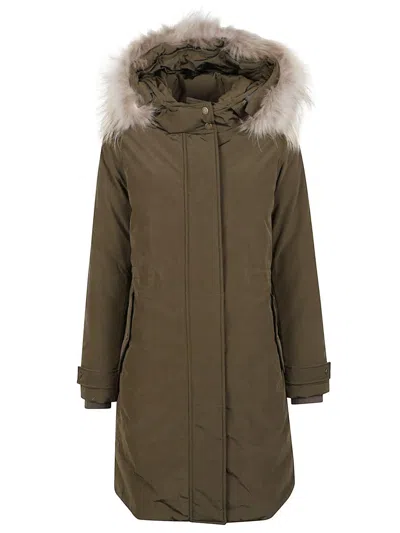 Woolrich Coat In Green