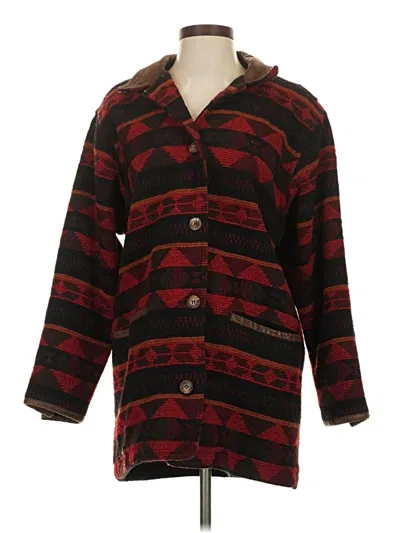 Pre-owned Woolrich Coat In Red