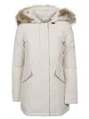 Woolrich Ivory Polyester Luxury Arctic Down Jacket In White