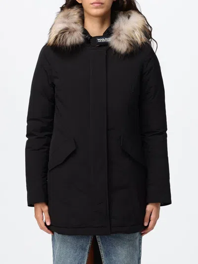 Woolrich Coat Woman Color Black