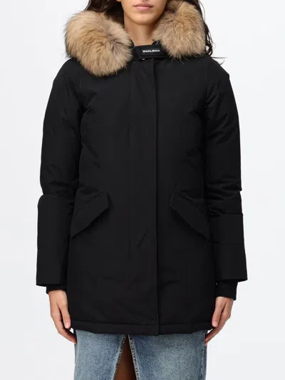 Woolrich Coat Woman Color Black