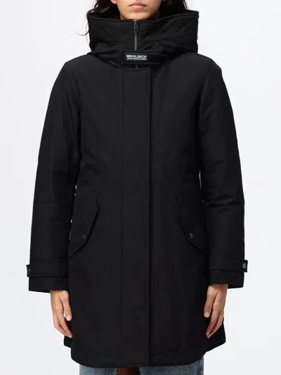 Woolrich Coat Woman Color Black
