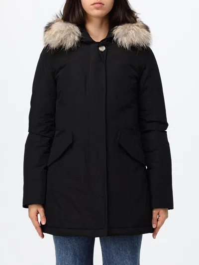Woolrich Coat Woman Color Black