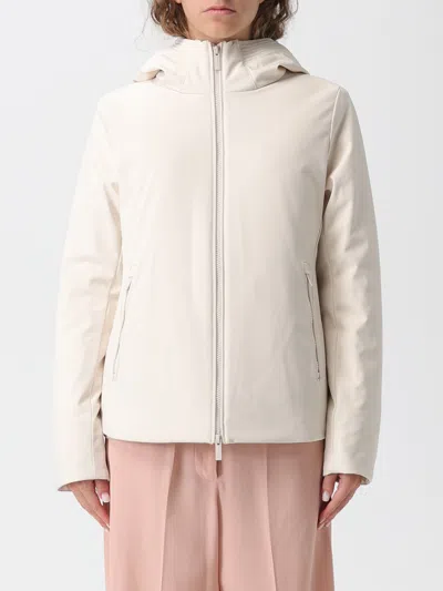 Woolrich Coat  Woman Color Beige In White