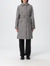 Woolrich Coat  Woman Color Black In Black