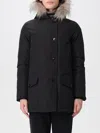 Woolrich Coat  Woman Color Black In Black